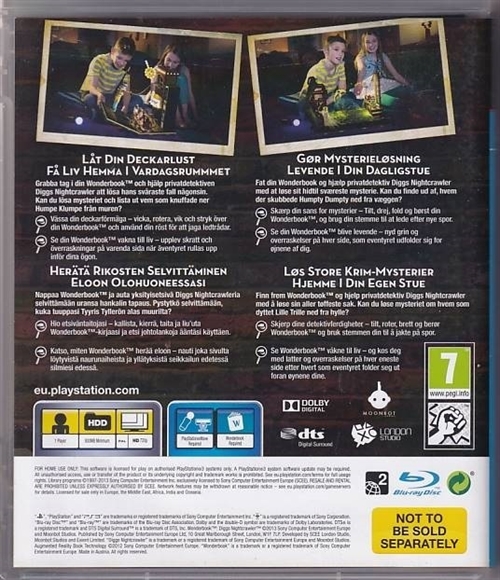 Wonderbook Diggs Nightcrawler - PS3 (B Grade) (Genbrug)